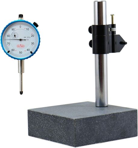 حامل مقارنة جرانيت مقاس 6 × 6 × 2 بوصة مع مؤشر قرص 1 بوصة 202-6025+303-3111S R] in Kuwait