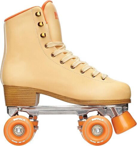 Impala Rollerskates Girl's Impala Quad Skate (Big Kid/Adult) Mimosa 10 (US Men's 8, Women's 10) M in Saudi Arabia