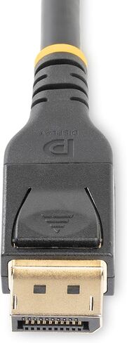 StarTech.com 50 قدمًا (15 مترًا) كابل DisplayPort 1.4 نشط معتمد من VESA، كابل DisplayPort DP8K مع HBR3، HDR10، MST، DSC 1.2، HDCP 2.2، 8K 60 هرتز، 4K 120 هرتز - DP 1.4 كابل M/M (DP14A-15M-DP) -كابل) in Kuwait