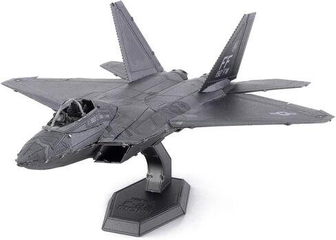 مجموعة نماذج معدنية ثلاثية الأبعاد من Fascinations Metal Earth F-22 Raptor ME1016 مع ملاقط in Saudi Arabia