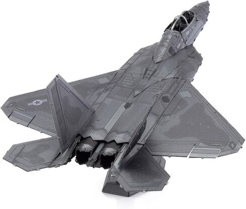 مجموعة نماذج معدنية ثلاثية الأبعاد من Fascinations Metal Earth F-22 Raptor ME1016 مع ملاقط in Saudi Arabia