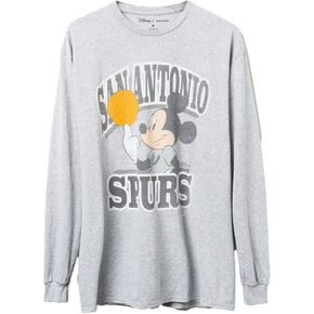 Junk Food Clothing San Antonio Spurs Mickey Long Sleeve Tee in Saudi Arabia