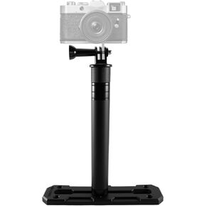 حامل كاميرا كاياك متوافق مع GoPro وكاميرات مترابطة 1/4 بوصة، حامل كاميرا كاياك الرياضية مع حامل قابل للتمديد، مسار، برغي 1/4 بوصة in Kuwait