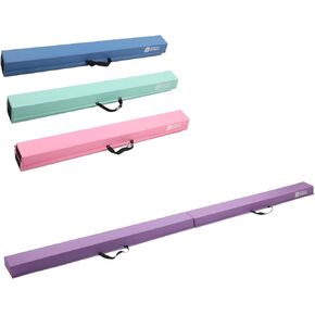 Modern-Depo 6ft/8ft Gymnastics Balance Beam for Home Use, Folding Balance Beam, Anti-Slip Surface, Practice Gymnastics Equipment for Kids, Physical Therapy in Kuwait