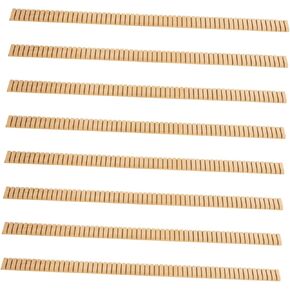 8pcs Guitar Binding Purfling Edging Strips for Luthiers Decorative Inlay Accessories for Acoustic Classical Ukulele and Bass Guitars in Kuwait