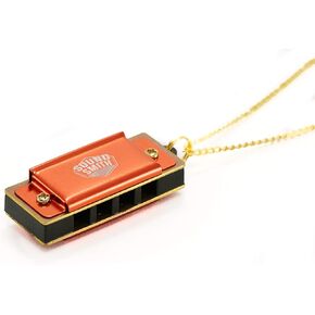 Sound Smith Mini Harmonica Necklace (Red) in Saudi Arabia