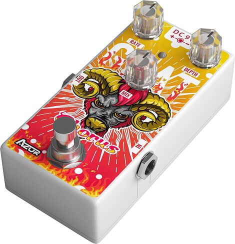 AZOR Mini Chorus Guitar Pedal for Pedal Boards, Classic Goat Digital Chorus Effects Pedal for Electric Guitar AP511 in Saudi Arabia