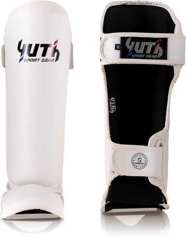 Signature Shin Guards | Premium Muay Thai Shin Guards | Lightweight & Durable Shinguards Muay Thai | Padded, Adjustable Muay Thai Leg Guards for Kickboxing, MMA Sparring, Training in Saudi Arabia