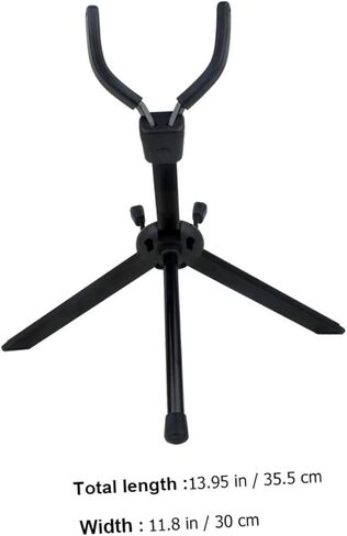 Foldable Portable Alto Saxophone Stand Non-Skid Saxophone Bracket Black Sax Display Holder Storage in Kuwait