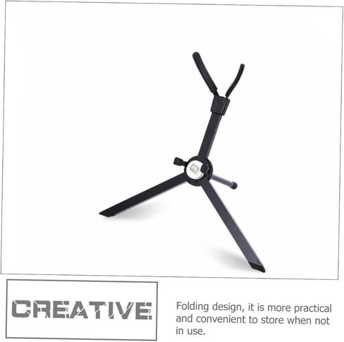 Foldable Portable Alto Saxophone Stand Non-Skid Saxophone Bracket Black Sax Display Holder Storage in Kuwait