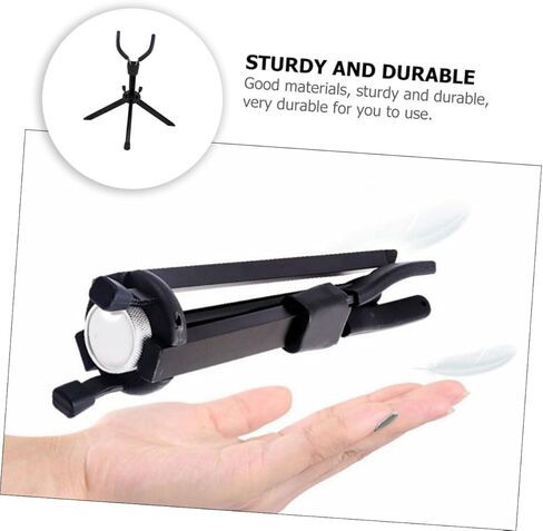 Foldable Portable Alto Saxophone Stand Non-Skid Saxophone Bracket Black Sax Display Holder Storage in Kuwait