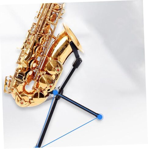 Foldable Portable Alto Saxophone Stand Non-Skid Saxophone Bracket Black Sax Display Holder Storage in Kuwait