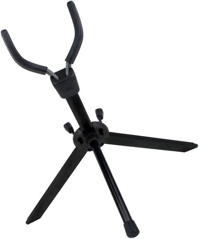 UPKOCH Folding Portable Alto Saxophone Rack Black Saxophone Tripod Stand Adjustable Holder for Instrument Display in Saudi Arabia
