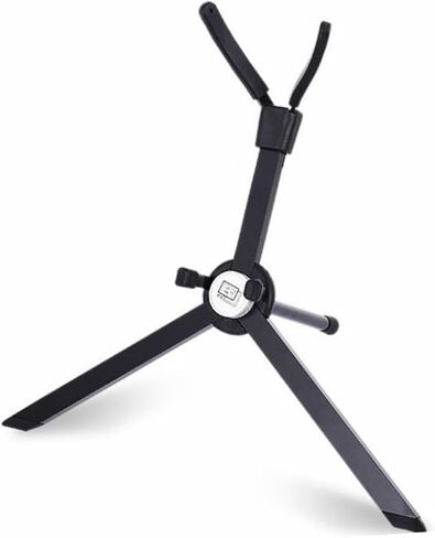 UPKOCH Folding Portable Alto Saxophone Rack Black Saxophone Tripod Stand Adjustable Holder for Instrument Display in Saudi Arabia