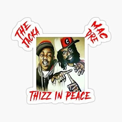 The jacka and mac dre Sticker - Sticker Graphic - Waterproof - Fade Resistant Die Cut in Saudi Arabia