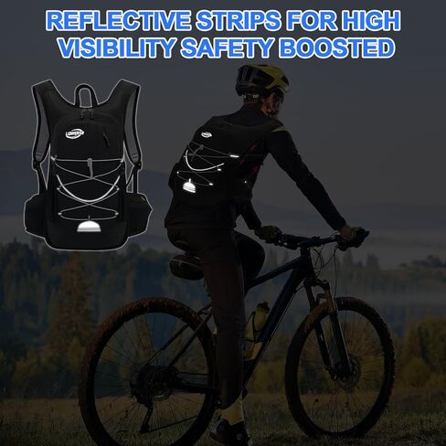 Hydration Backpack 20L Lightweight Breathable Water Backpack with 2L Water Bladder, Adjustable Chest Straps Running Hydration Vest for Cycling, Hiking, Climbing in Saudi Arabia