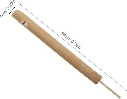4Pcs Bird Whistles, 6in Bamboo Simulated Bird Sound Bamboo Flute, Slide Whistle Sound Training Instrument, Flute Instrument Creative Bird Whistle in Saudi Arabia