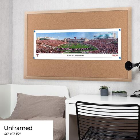 Texas Tech Football، منطقة النهاية - ملصق غير مؤطر من Blakeway Panoramas (40 بوصة عرض × 13.5 بوصة ارتفاع) in Saudi Arabia