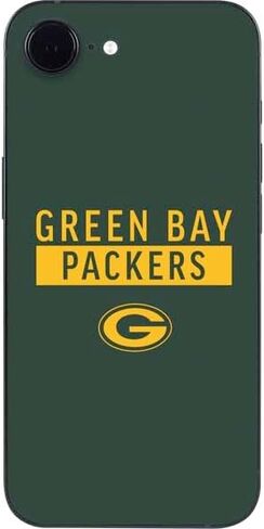 Skinit Decal Phone Skin Compatible with iPhone 16e - Officially Licensed NFL Green Bay Packers Design in Saudi Arabia