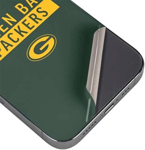 Skinit Decal Phone Skin Compatible with iPhone 16e - Officially Licensed NFL Green Bay Packers Design in Saudi Arabia