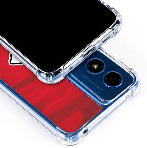 Skinit Clear Phone Case Compatible with Moto G 5G - Officially Licensed NFL Kansas City Chiefs Design in Saudi Arabia