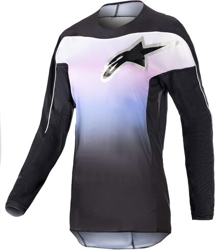 Alpinestars 3782723-1380-MD: Stella Fluid Jersey Black/Frozen Purple Md in Saudi Arabia