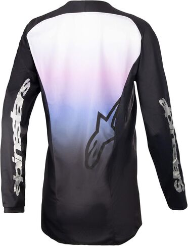 Alpinestars 3782723-1380-MD: Stella Fluid Jersey Black/Frozen Purple Md in Saudi Arabia