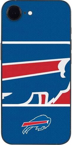 غلاف هاتف Skinit متوافق مع iPhone 16e - تصميم مموه مرخص رسميًا من NFL Buffalo Bills in Saudi Arabia