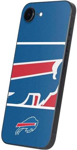 غلاف هاتف Skinit متوافق مع iPhone 16e - تصميم مموه مرخص رسميًا من NFL Buffalo Bills in Saudi Arabia