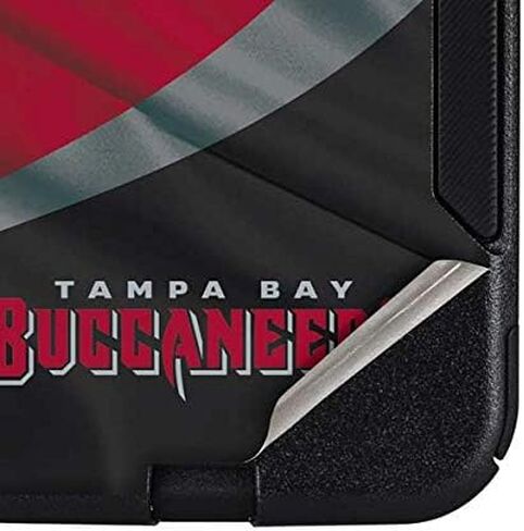 Skinit Decal Phone Skin Compatible with OtterBox Commuter Case for iPhone 12 - Officially Licensed NFL Tampa Bay Buccaneers Design in Saudi Arabia