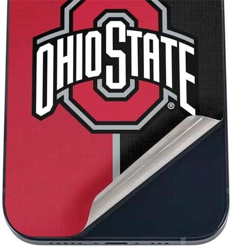 غلاف هاتف Skinit متوافق مع iPhone 17 Pro - تصميم Buckeyes من جامعة ولاية أوهايو مرخص رسميًا in Kuwait