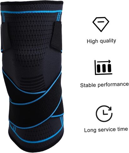 Breathable Acl Knee Brace Compression Sleeve for Men Women Running Sports Kneepad in Saudi Arabia