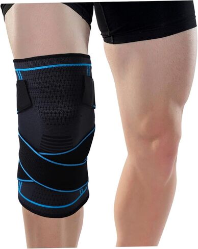 Breathable Acl Knee Brace Compression Sleeve for Men Women Running Sports Kneepad in Saudi Arabia