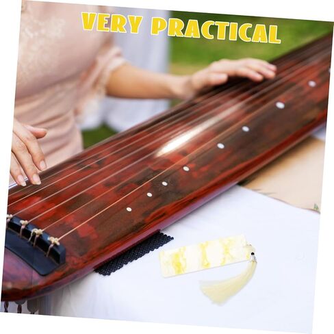 DECHOUS Pipa Nail Tape Guzheng Nail Winding Plate Delicate Storage Container for Picks Guzheng Pick Storage Card in Saudi Arabia