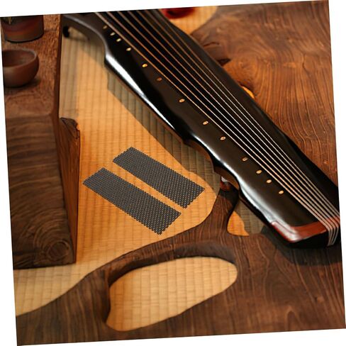 زوج واحد - Guzheng Mats وسادات رفع الأثاث من مادة PVC للأرضية سهلة التركيب متوافقة مع نماذج Guzheng المختلفة باللون الأسود in Saudi Arabia