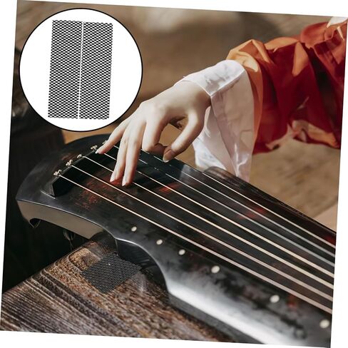 زوج واحد - Guzheng Mats وسادات رفع الأثاث من مادة PVC للأرضية سهلة التركيب متوافقة مع نماذج Guzheng المختلفة باللون الأسود in Saudi Arabia