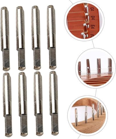 DECHOUS 12pcs Lyre Harp String Tuning Pegs for String Tuning Smooth Finish Easy for Musicians and Lyre Enthusiasts in Saudi Arabia