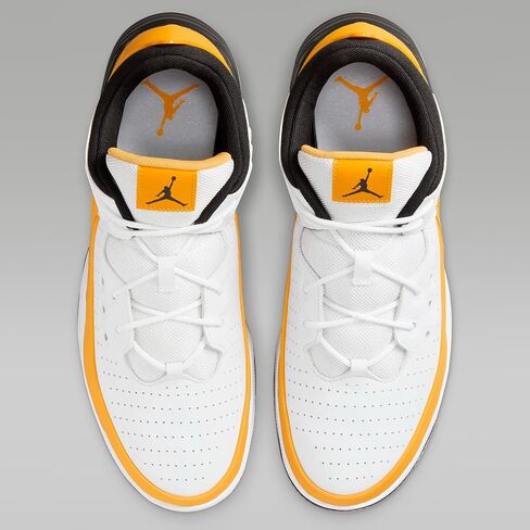 Nike Men's Basketball Shoe, Yellow Ochre Black White, 11.5 in Saudi Arabia