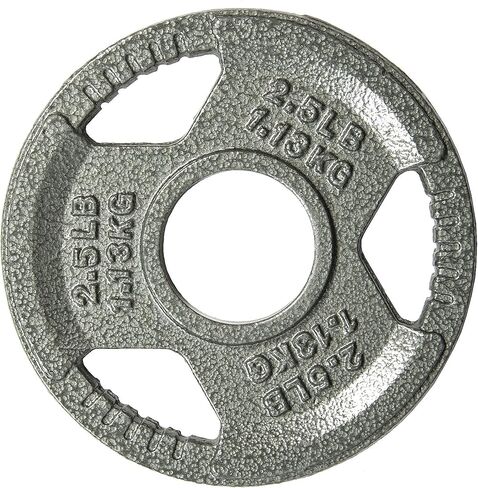 Fitvids Olympic Cast Iron 2-Inch Weight Plates for Strength Training & Weightlifting Home Gym, 255 Pounds Set, Multiple Packages in Saudi Arabia