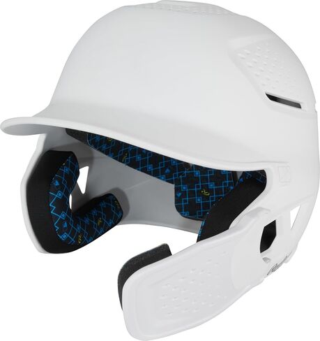 Rawlings | RX2 Series Reverse & Adjust Baseball Batting Helmet | Adjustable Face Guard | Junior | White in Saudi Arabia