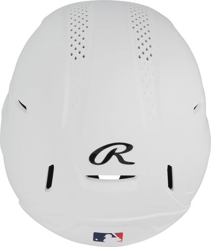 Rawlings | RX2 Series Reverse & Adjust Baseball Batting Helmet | Adjustable Face Guard | Junior | White in Saudi Arabia