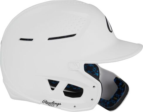 Rawlings | RX2 Series Reverse & Adjust Baseball Batting Helmet | Adjustable Face Guard | Junior | White in Saudi Arabia