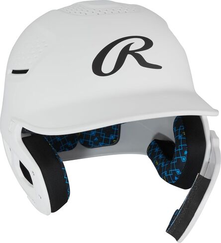 Rawlings | RX2 Series Reverse & Adjust Baseball Batting Helmet | Adjustable Face Guard | Junior | White in Saudi Arabia