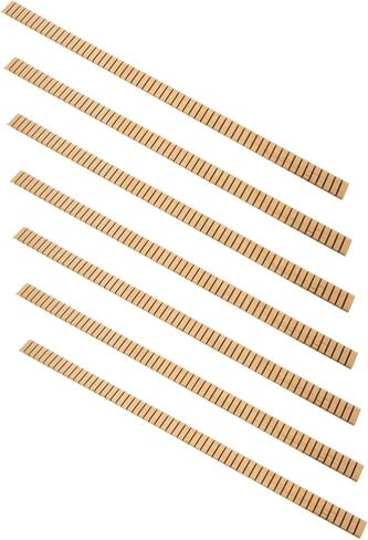 Kisangel 8pcs Flexible Guitar Purfling Strips for Acoustic and Classical Guitars Wood Binding Inlay Accessories for Luthier Tools Smooth Finish for and Decoration in Saudi Arabia