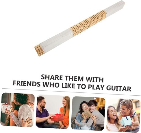 Kisangel 8pcs Flexible Guitar Purfling Strips for Acoustic and Classical Guitars Wood Binding Inlay Accessories for Luthier Tools Smooth Finish for and Decoration in Saudi Arabia