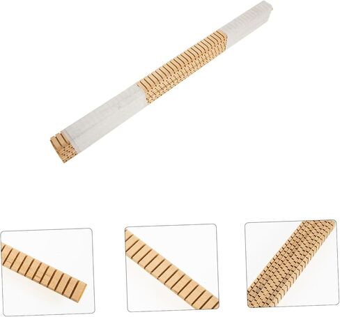 8pcs Guitar Binding Purfling Edging Strips for Luthiers Decorative Inlay Accessories for Acoustic Classical Ukulele and Bass Guitars in Kuwait