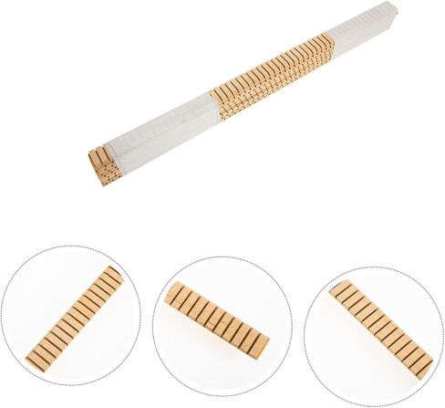 8pcs Guitar Binding Purfling Edging Strips for Luthiers Decorative Inlay Accessories for Acoustic Classical Ukulele and Bass Guitars in Kuwait