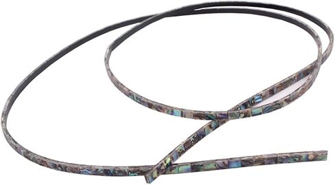 SUPVOX Shell Inlay Veneer Strips 800mm Long 3mm Wide Gf105 Guitar Binding Purfling Kit in Saudi Arabia