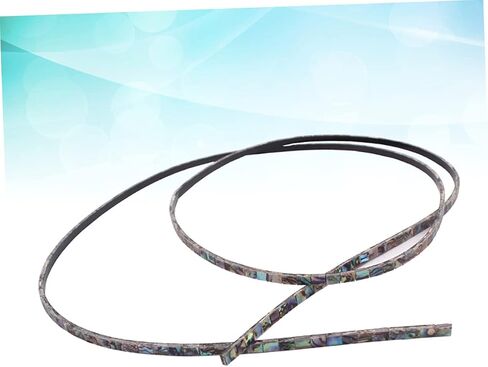 SUPVOX Shell Inlay Veneer Strips 800mm Long 3mm Wide Gf105 Guitar Binding Purfling Kit in Saudi Arabia