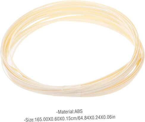 Guitar Inlay Strips 10pcs 1.65m x 6mm x 1.5mm Abs Material Guitar Edge Trim Easy Install for in Kuwait